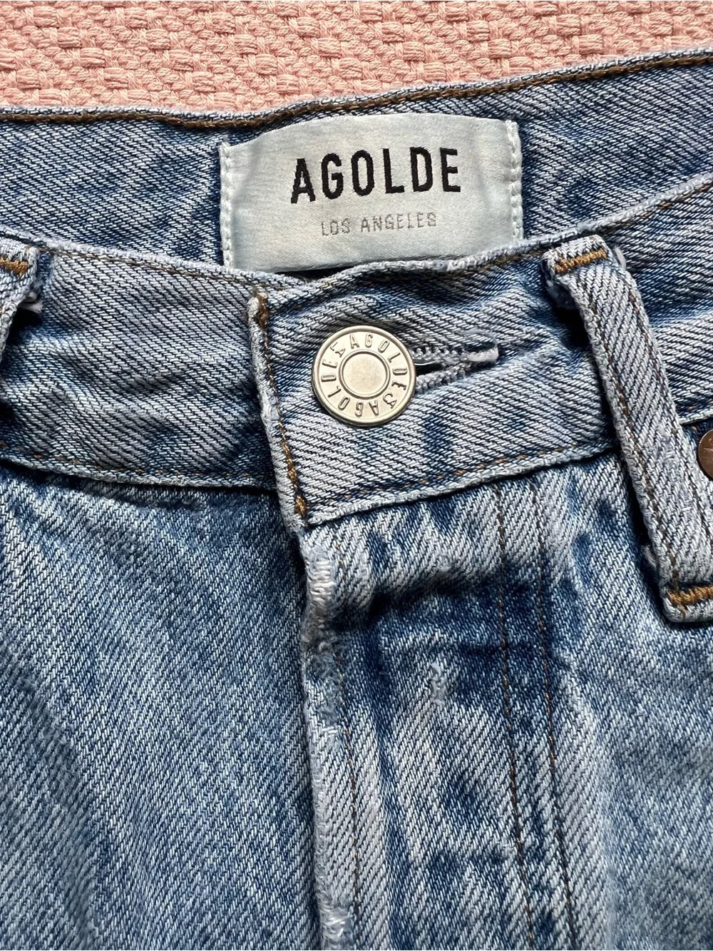 AGOLDE Riley High Rise Straight Crop Jeans - Picture 9 of 10